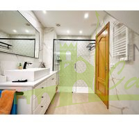 Baño principal con ducha