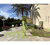 Terraza con jardín