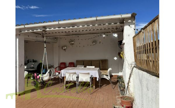 Terraza parte cubierta