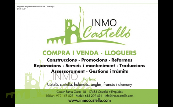 Información en la oficina de Inmo Castelló